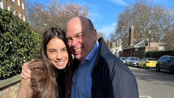 The late Mike Lynch and his daughter Hannah who died in the sinking of the 'Bayesian' superyacht