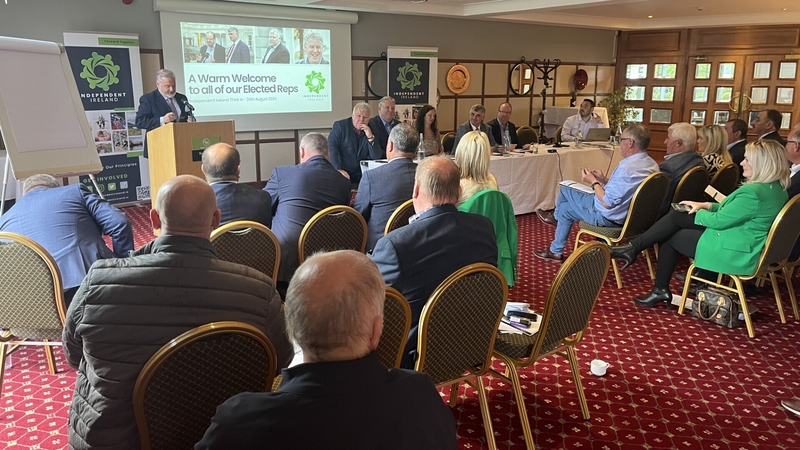 Elected members of the recently established party gathered the think-in in the South Court Hotel in Limerick city