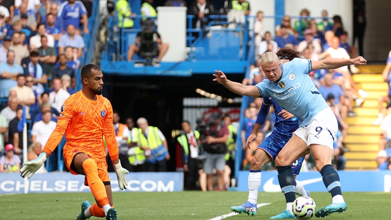 Erling Haaland struck a hat-trick as Man City overcame Ipswich at the Etihad