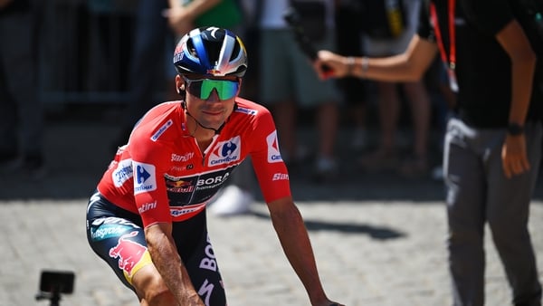 A second stage win for Primoz Roglic in this year's Tour