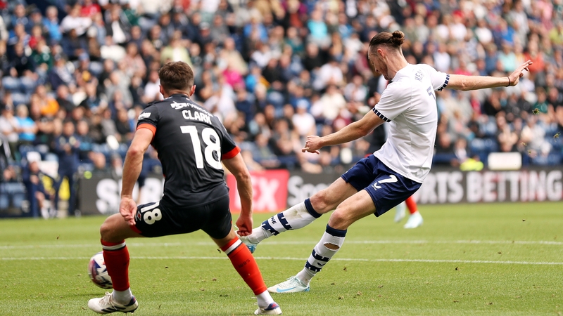 Will Keane struck the winner for Preston