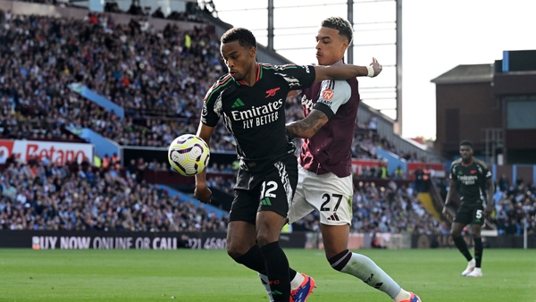 Premier League recap: Aston Villa 0-2 Arsenal