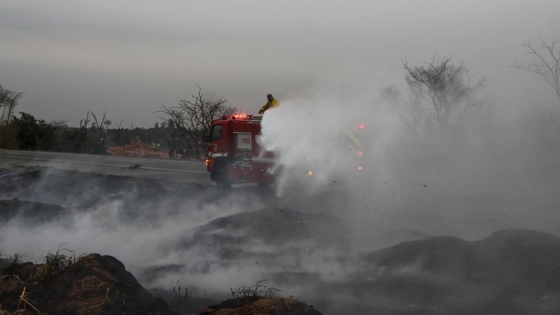 Sao Paulo's government said 36 cities were on 'high alert' due to fires