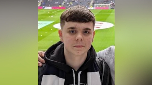 Kian Dawson, 16, played football for Don Boscos in Co Derry