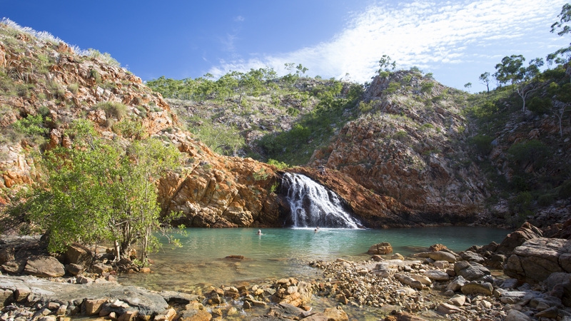 The Bureau of Meteorology said it logged the scorching reading from a military training facility at Yampi Sound