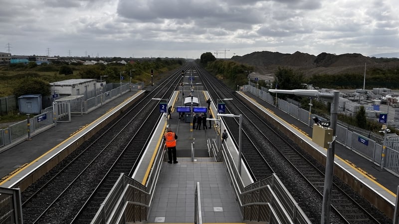 Kishoge train station in west Dublin was constructed in 2009 for around €6 million