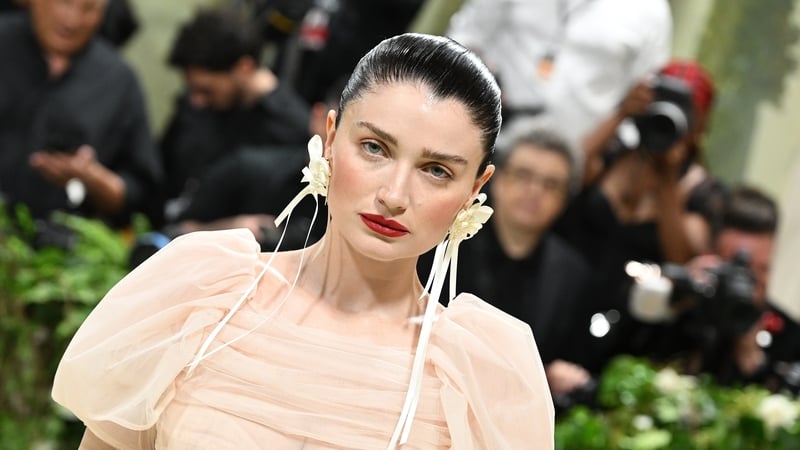 Eve Hewson arriving at the Met Gala in May this year