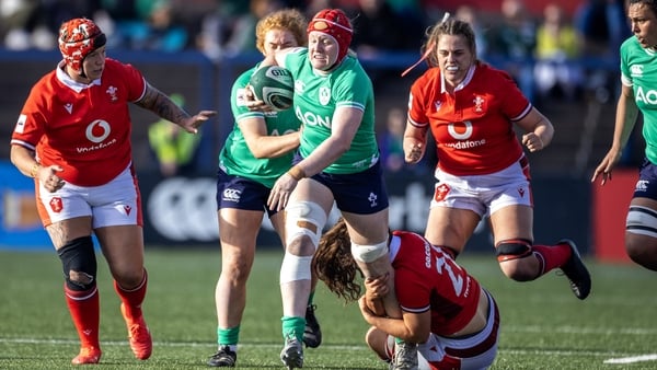 Aoife Wafer scored two tries for Ireland in the Six Nations