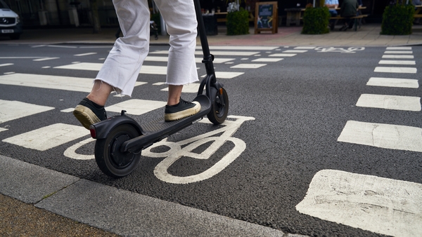 The National Transport Authority said the position of the batteries on the e-scooter platform makes them more susceptible to physical damage (File image)