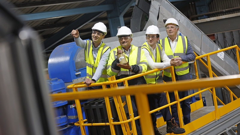 Joris Flapper, Shell Chemicals Europe, Dr Ruben Rodriguez, CEO of Trifol Resources, Peter Bleeker, Shell Chemicals Europe, and Pat Alley, Chair, Trifol Resources