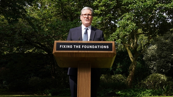 Keir Starmer was speaking ahead of the re-opening of the UK Parliament next week