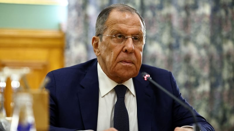 Russian Foreign Minister Sergei Lavrov made the comments while speaking in Moscow