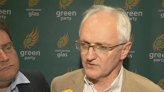 Green Party Leader John Gormley, 2009