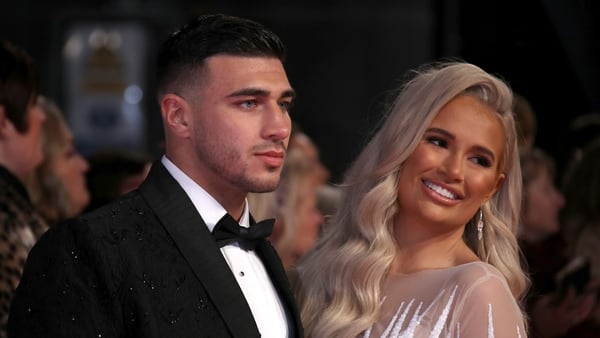 Tommy Fury and Molly-Mae Hague (pictured in London in January 2020) - The former couple, who met on the ITV dating show Love Island, announced they had split in separate social media messages earlier this month