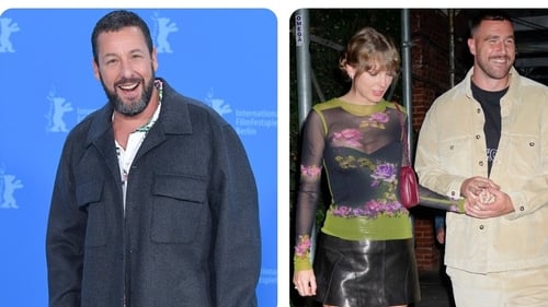 Adam Sandler: "You being together, that photo of when you first started dating, my god my family was like 'Yes look how good they are together, he's a gentleman and she's having so much fun with him'"