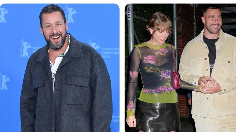 Adam Sandler: "You being together, that photo of when you first started dating, my god my family was like 'Yes look how good they are together, he's a gentleman and she's having so much fun with him'"