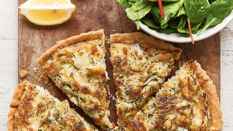 This recipe uses a ready-made tart case for speed and ease.