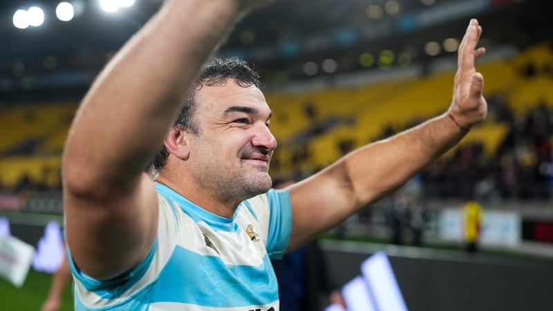 Agustin Creevy has a record 109 caps for Los Pumas