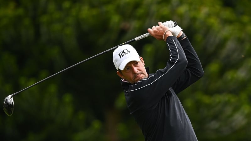 Simon Thornton was level par after his opening round