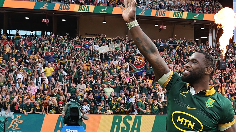 Siya Kolisi's South Africa are two from two in the Rugby Championship