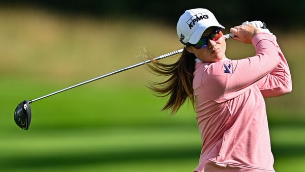 Cava's Leona Maguire is six shots off the lead