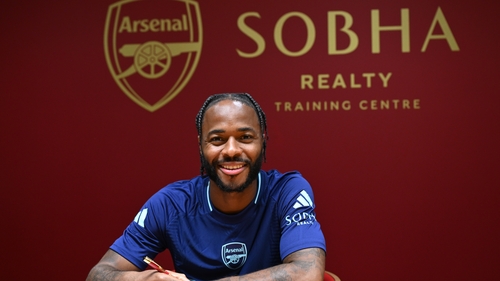 Sterling's loan move to Arsenal reunites him with Mikel Arteta who worked with him at Manchester City