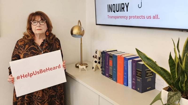 Maria Jones remembers her husband Pat at the Peoples Covid Inquiry