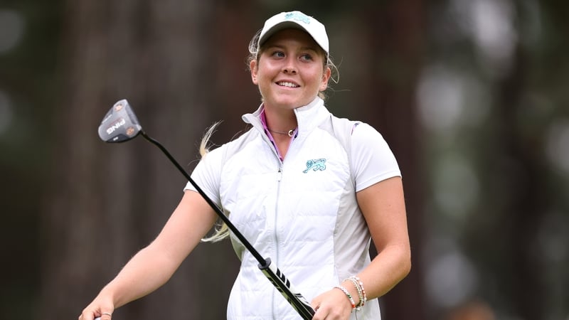 Sara Byrne finished in a tie for fifth at the Swiss Ladies Open