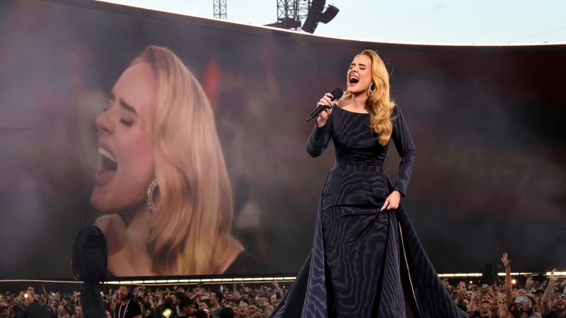 Adele (pictured on stage at her opening night in Munich on 2 August) - "I want to live my new life that I've been building"
