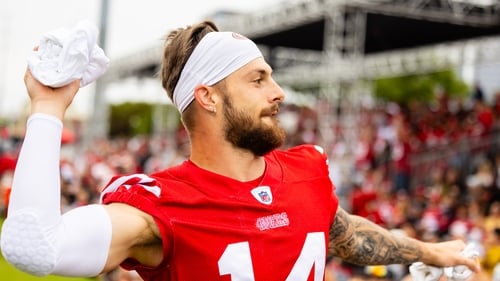 Ricky Pearsall signed a four-year fully-guaranteed contract with the San Francisco 49ers worth $12.5m after being picked in the first round of the 2024 NFL draft