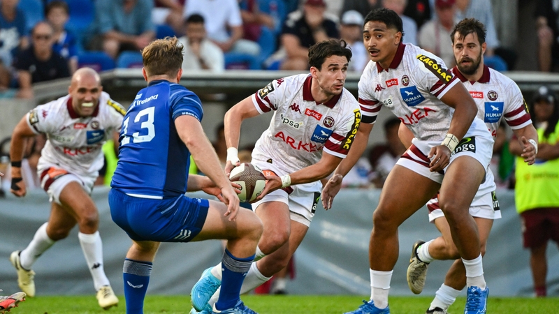 Joey Carbery made his Bordeaux debut against Leinster on Friday