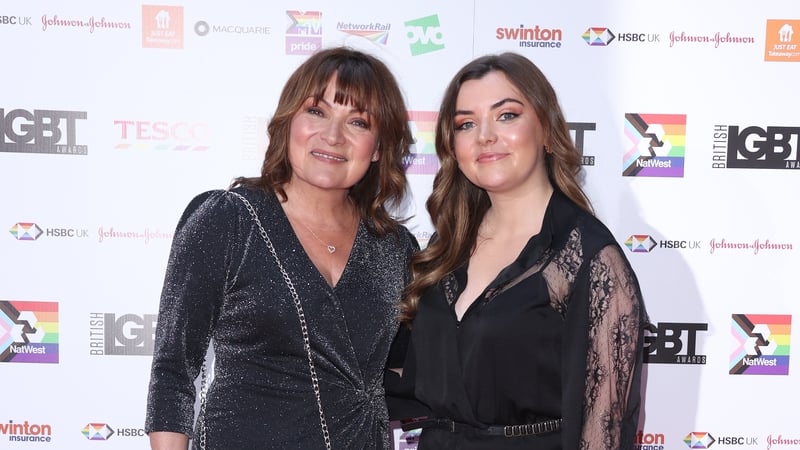 Lorraine Kelly and her daughter Rosie Smith