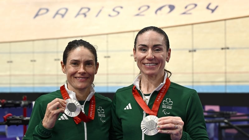Katie-George Dunlevy and Eve McCrystal's last ride together saw them win more medals