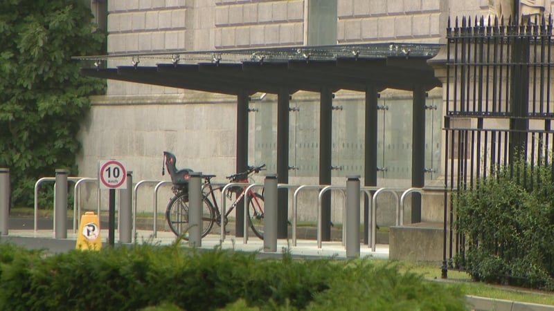 The €335,000 bike shelter at Leinster House