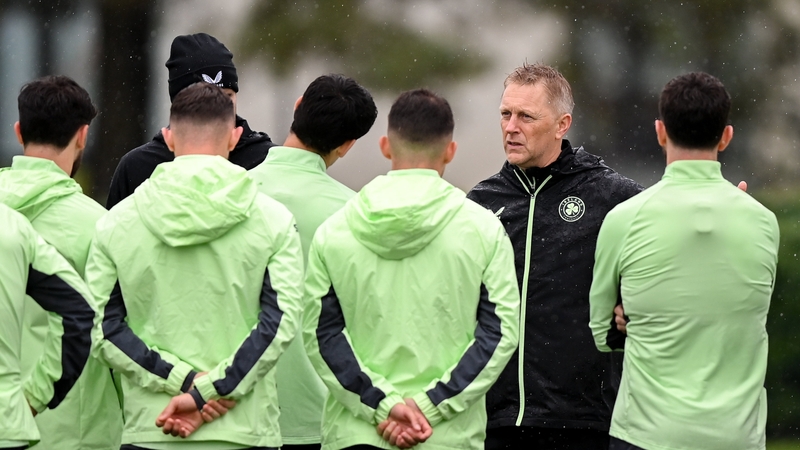 Hallgrimsson oversaw Ireland training for the first time on Monday ahead of Saturday's daunting debut