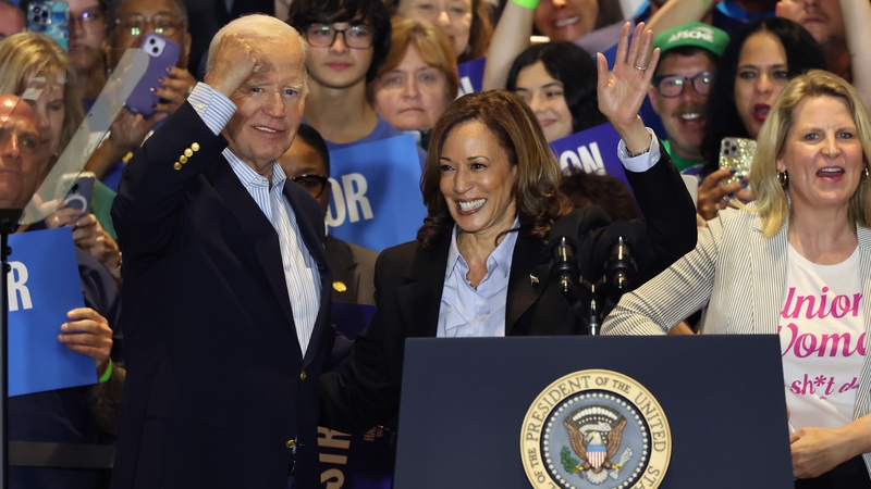 Joe Biden and Kamala Harris campaigned together for the first time in Pittsburgh