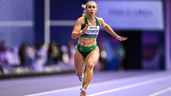 Orla Comerford has a live medal chance in the T13 100m final later today