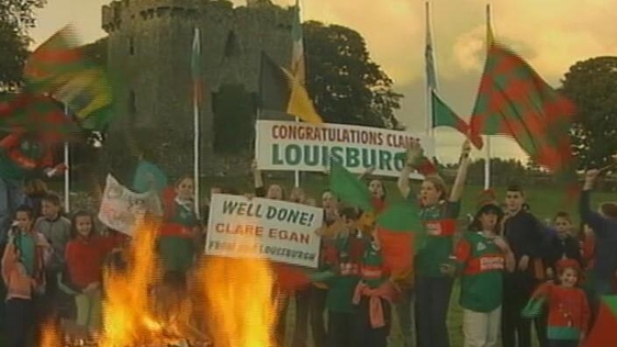 Mayo Celebrates Women's All Ireland Win, 1999