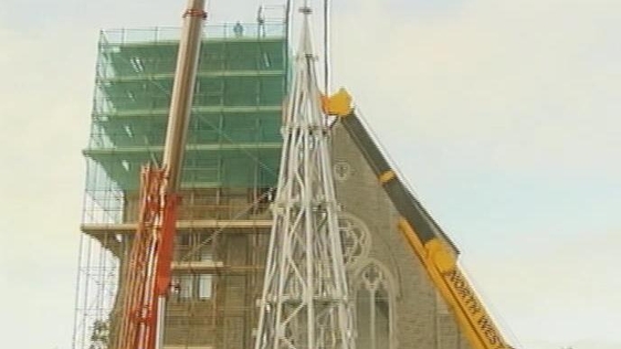 Ballyhaunis Church Spire, 1999