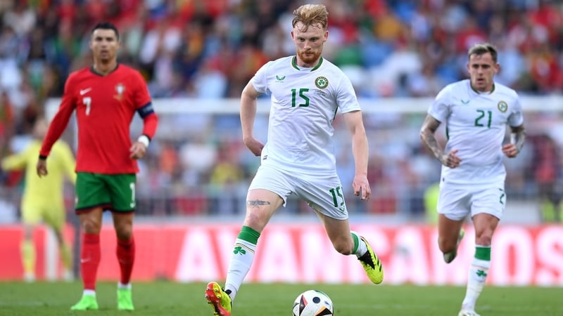 Liam Scales starts for Ireland