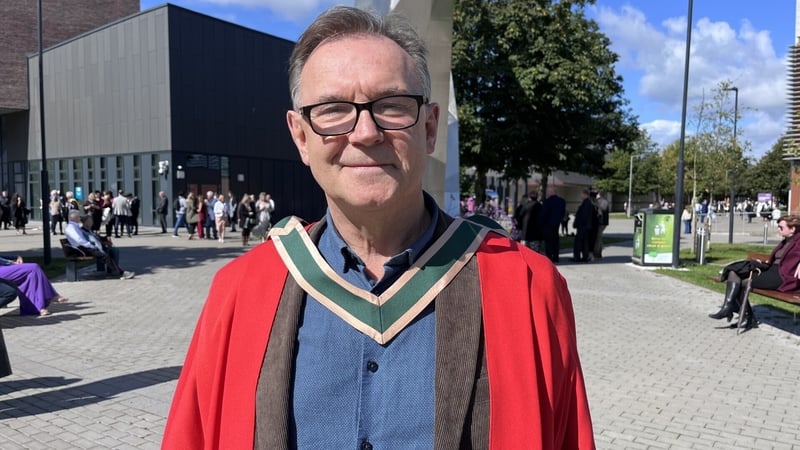 Dr McCann today celebrated the culmination of his 'challenging' and rewarding journey