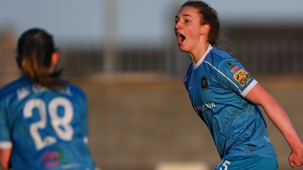 Ellen Dolan was on the mark for Peamount