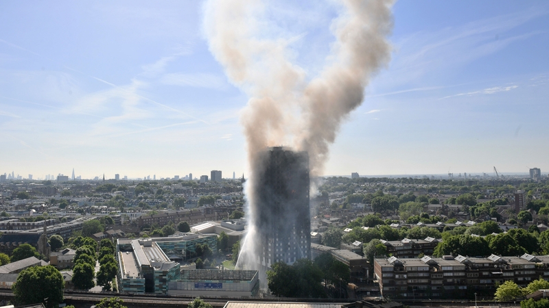 The Grenfell Tower blaze in 2017 killed 72 people