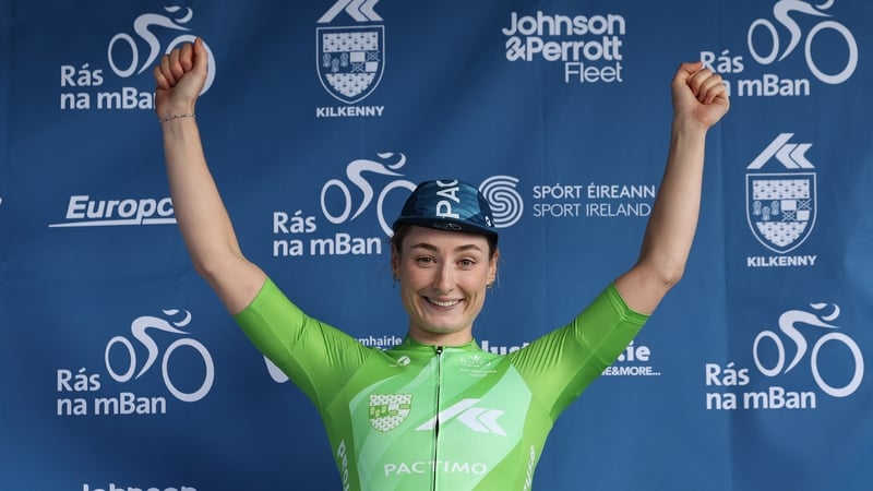 Mia Griffin in the Kilkenny County Council's Leading Irish Rider jersey (Pic: Lorraine O'Sullivan)