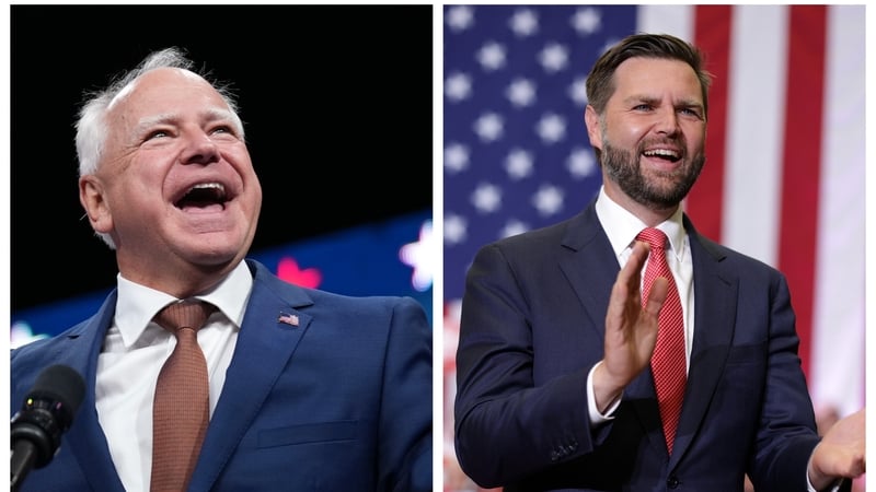 The Veeps in waiting: will Tim Walz (left) or J.D. Vance be the spare after November's US presidential election? Photos: Getty Image