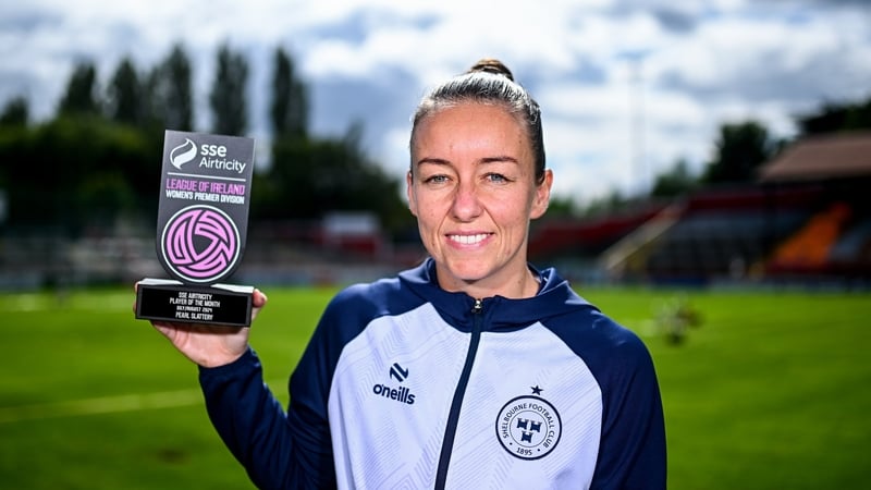 It was a second monthly award for Pearl Slattery