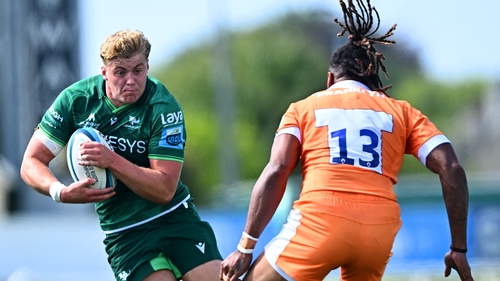 Hugh Gavin (l) is one of several promising Connacht youngsters
