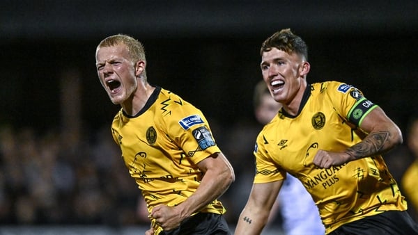 Tom Grivosti (left) start the St Patrick's Athletic comeback