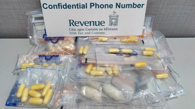 Revenue said the cocaine has an estimated worth of €91,000