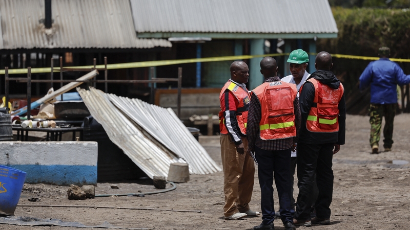 President William Ruto said he had asked authorities to investigate the fire